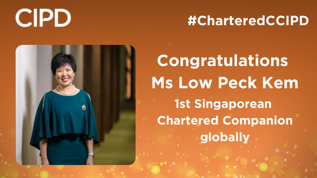 Ms Low Peck Kem - 1st Singaporean Chartered Companion Globally